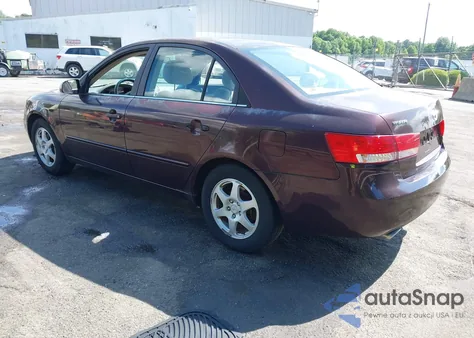 2006 Hyundai Sonata Gls V6/Lx V6 z USA, uszkodzony, nr VIN 5NPEU46F06H124486